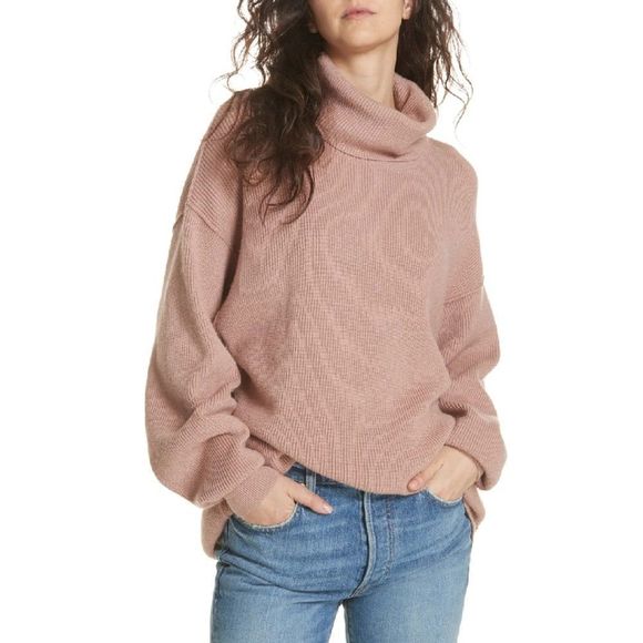 FREE PEOPLE Softly Structured Knit Tunic‎ Sz S - Picture 1 of 5